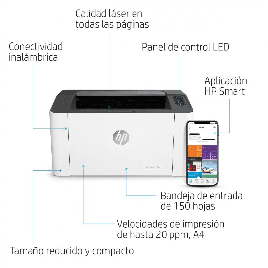 impresora-hp-laser-107w