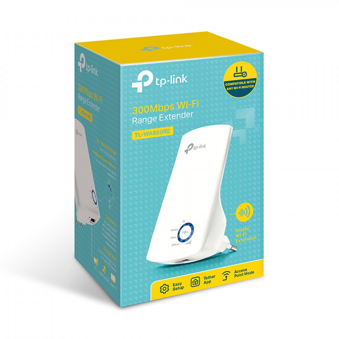 extensor-de-rango-wifi-tp-link-tl-wa850re-300mbps