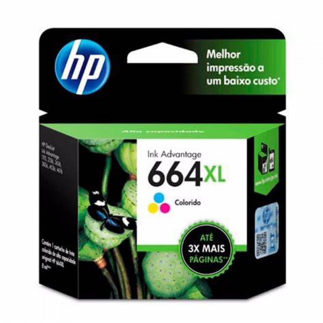cartucho-hp-664xl-tri-color-original